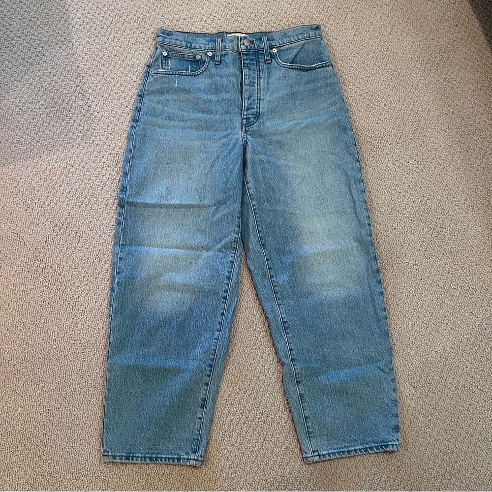 NEW WITH TAGS!! MADEWELL Balloon Cut Jeans